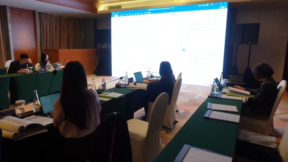 事前会合の様子